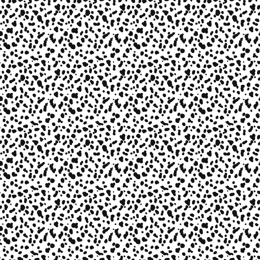 Dalmatian Spots Pattern Acrylic Sheet - CMB Pattern Acrylic